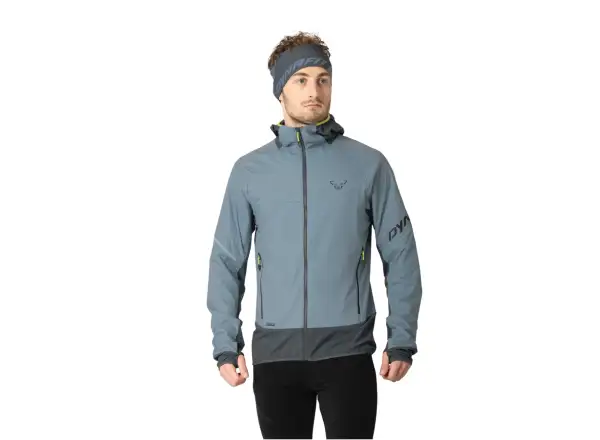 Dynafit Mezzalama Polartec Alpha Herrenjacke Smoke Blue