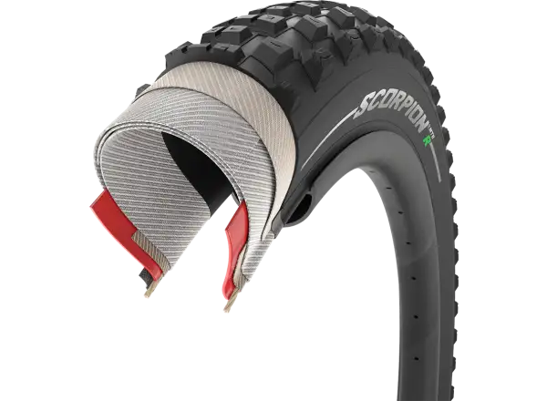Pirelli Scorpion Enduro R HardWALL TLR 27,5" Reifen Kevlar Schwarz