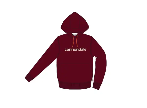 Cannondale Lifestyle Hoodie Unisex-Sweatshirt Burgundy/Mrk