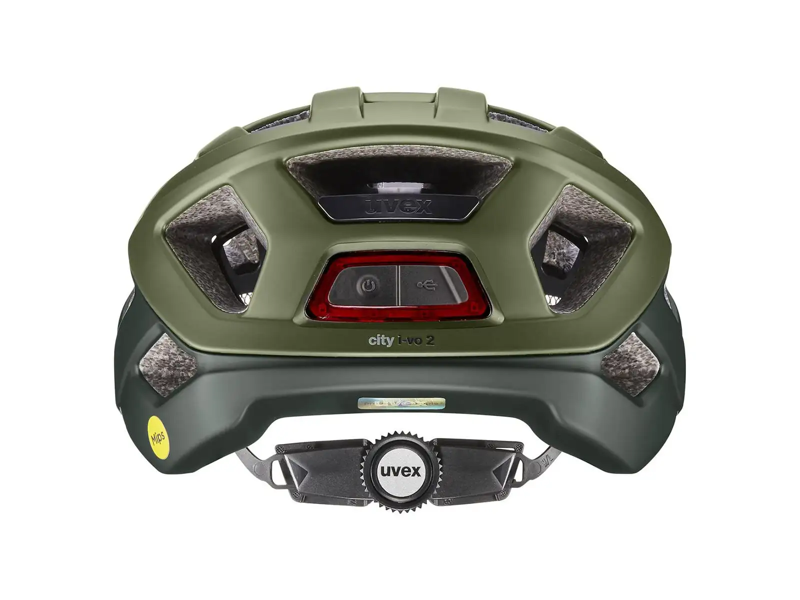 Uvex City I-vo 2 Mips Helm Dark Olive/Forest Matt