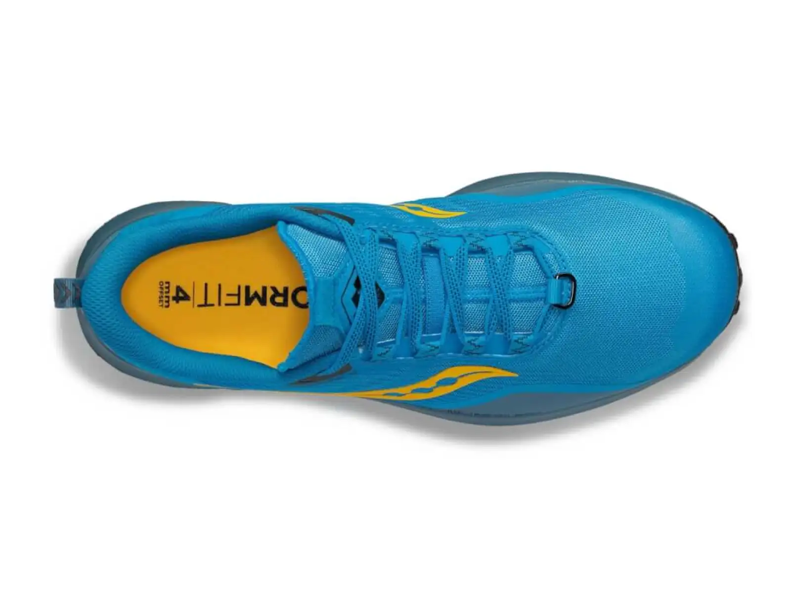 Saucony Peregrine 12 Herren Laufschuhe Ocean/Schwarz