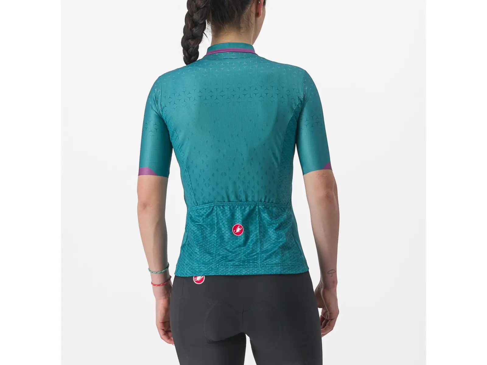 Castelli Pezzi Damen Kurzarmtrikot quetzal green