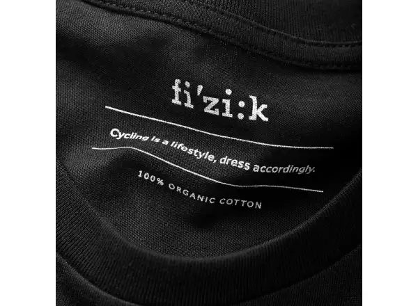 Fizik Logo T-Shirt mit kurzem Ärmel Black