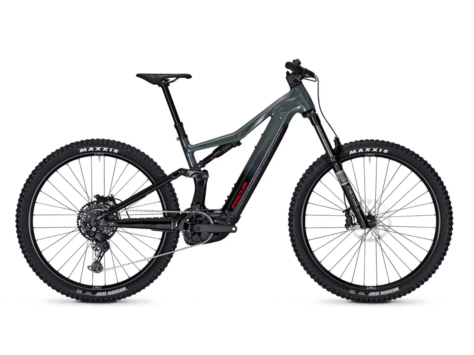 Focus JAM2 6.7 600 Wh Mountain-E-Bike Slategrey / Magicblack