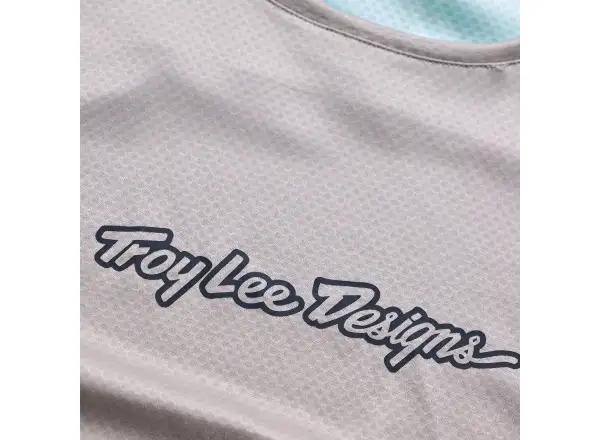 Troy Lee Designs Stage Signature Herren Trikot mit kurzem Ärmel Stone
