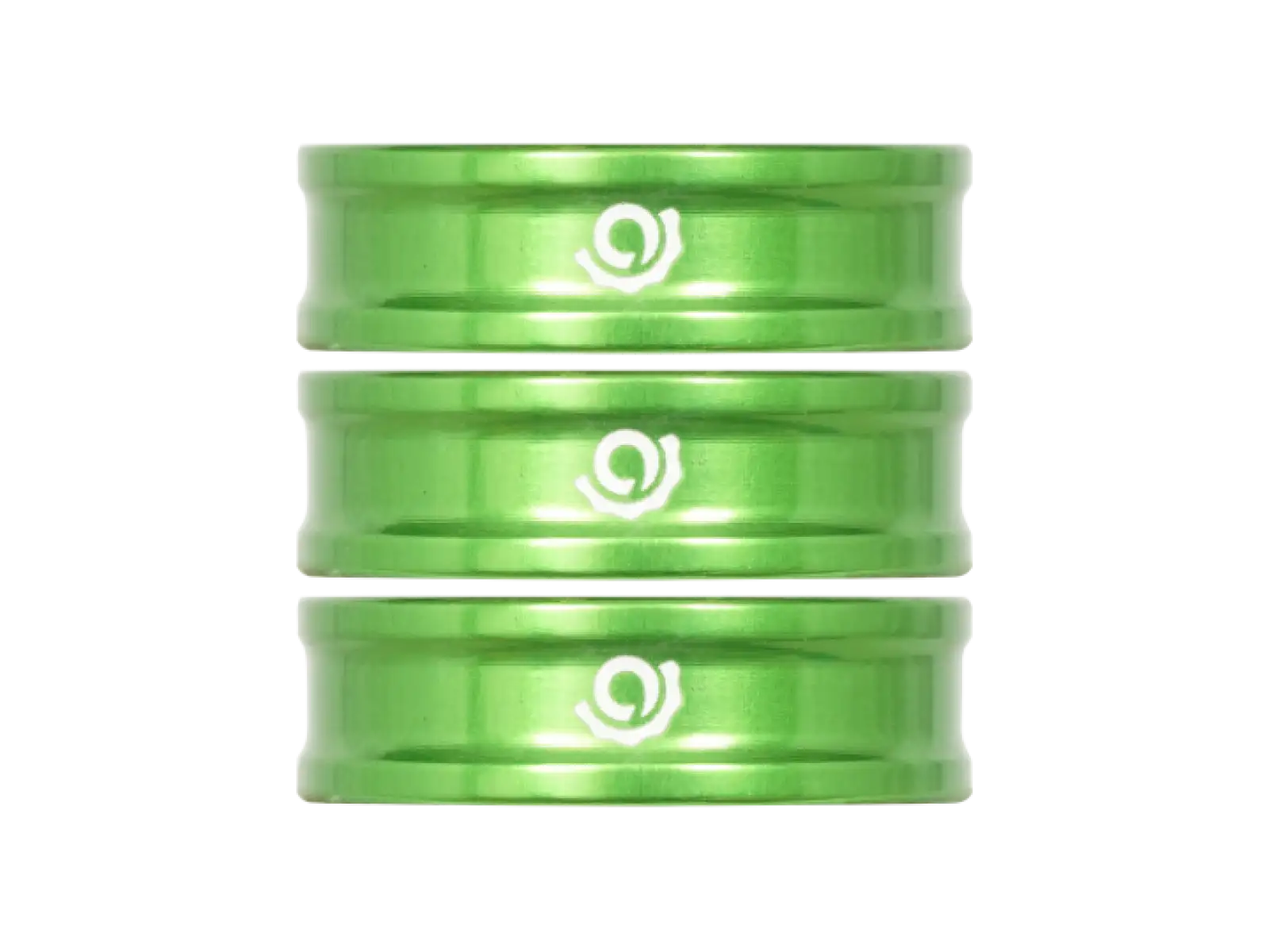 Industry Nine Headset Spacers Distanzstücke unter Vorbau 3x10 mm lime