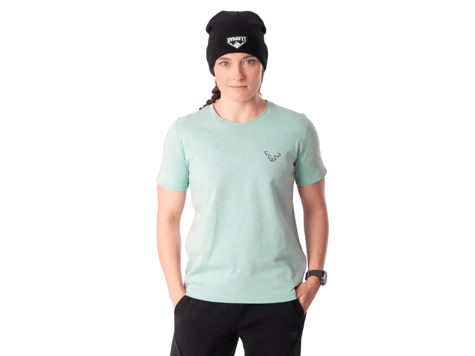 Dynafit Back Graphic Cotton Damen T-Shirt Kurzarm Cloud Blue/Twilight