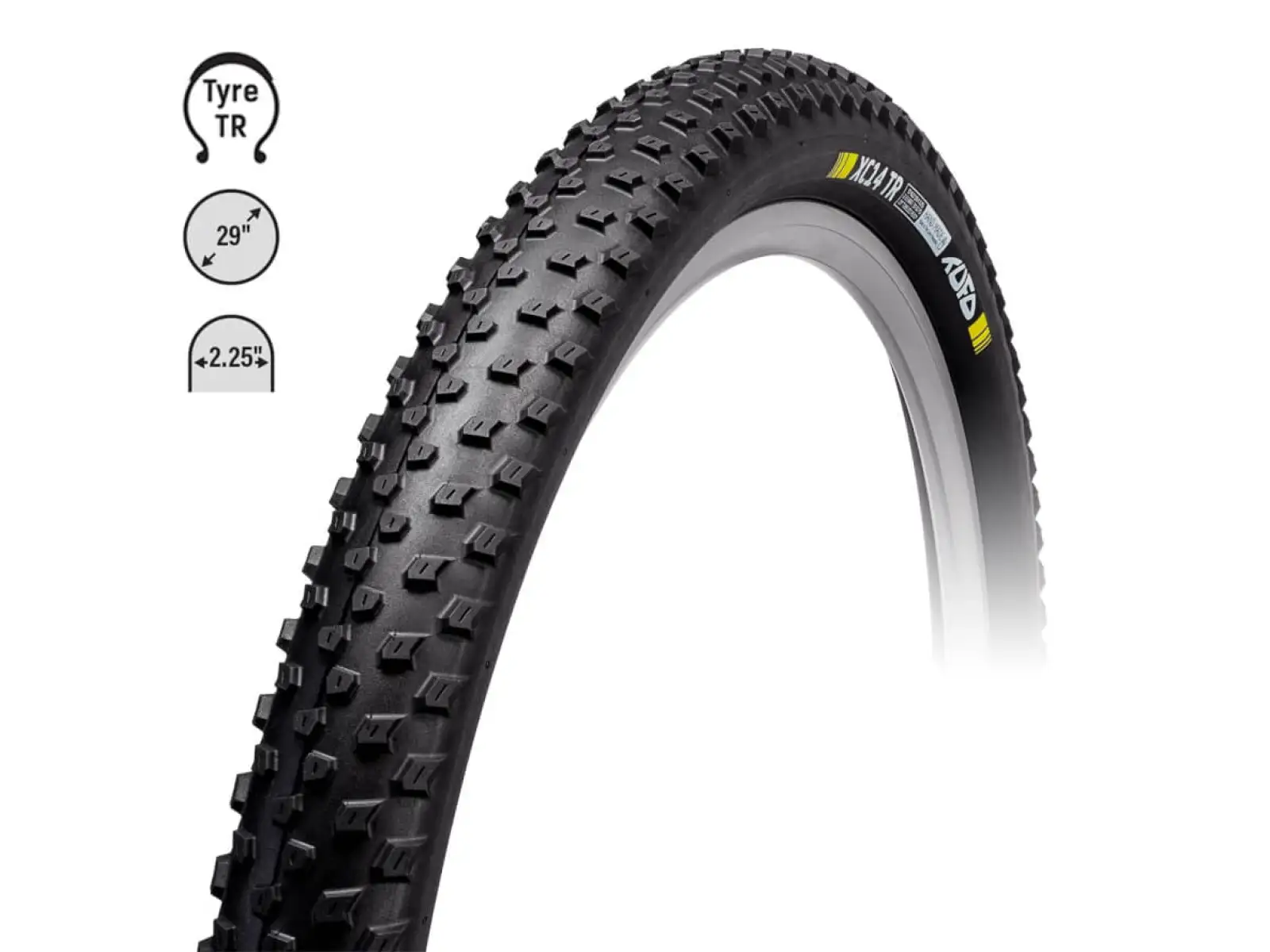 Tufo XC14 TR 29"x2,35 MTB-Reifen Kevlar Schwarz