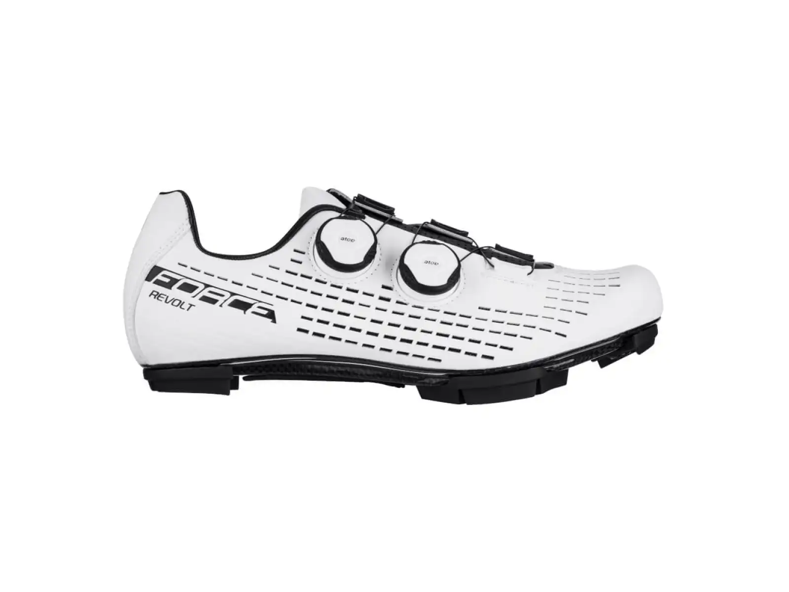 Force Revolt Carbon MTB Herren-Fahrradschuhe weiß