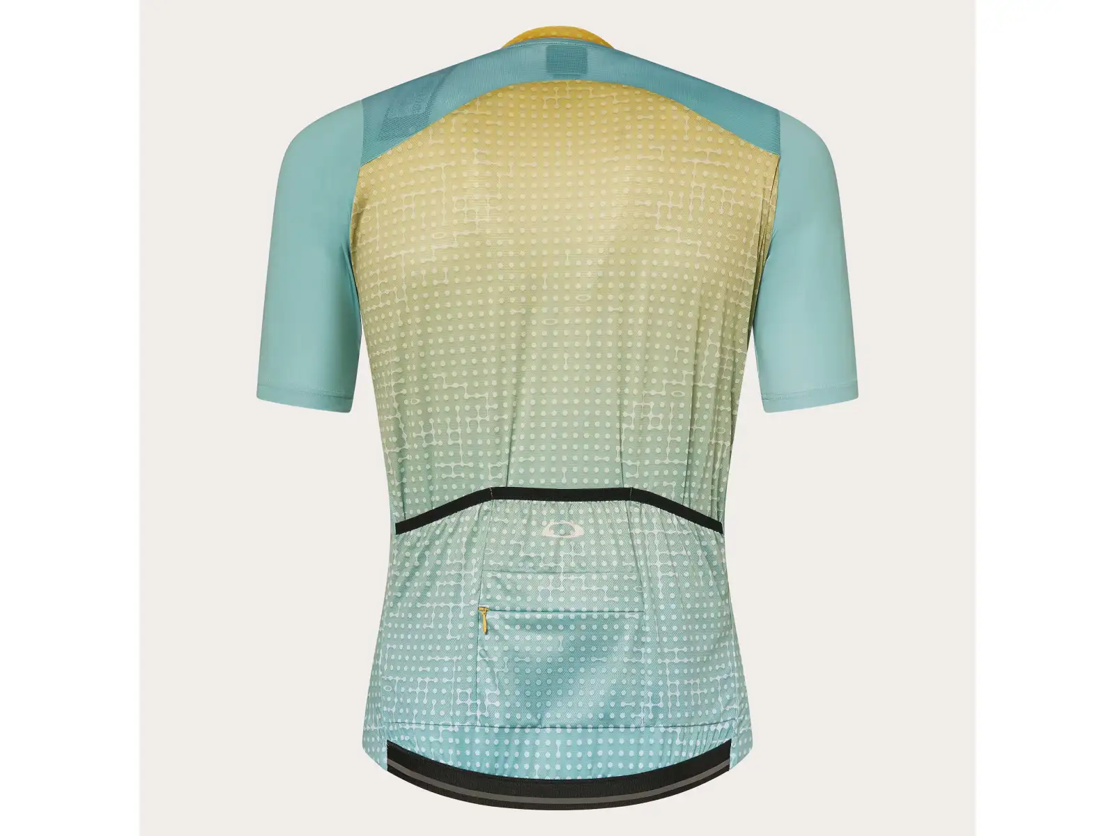 Oakley Endurance Dazzle Camo Herren Trikot Kurzarm AOP Monogram Pacific Sulf