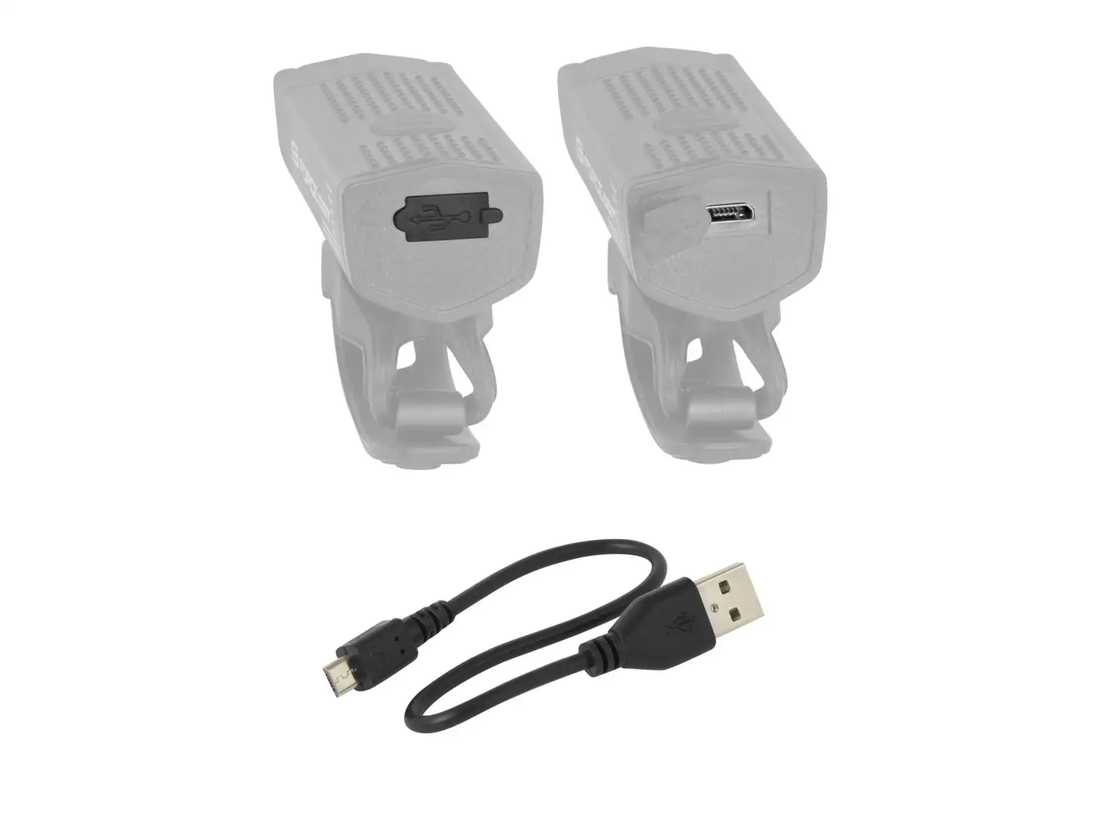 Force Dot Vorderlicht USB Schwarz.