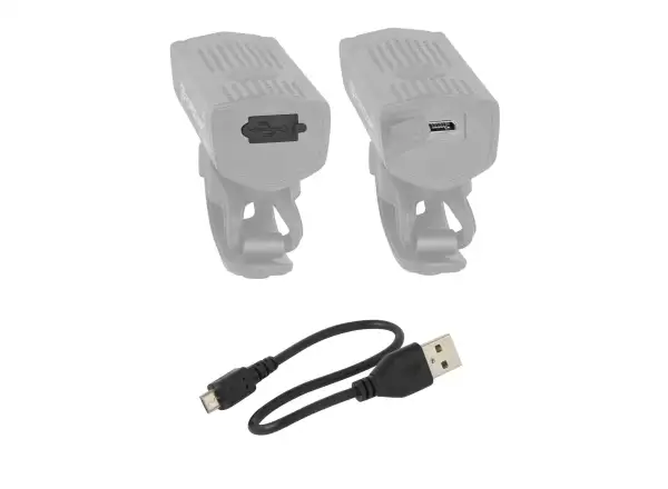 Force Dot Vorderlicht USB Schwarz.