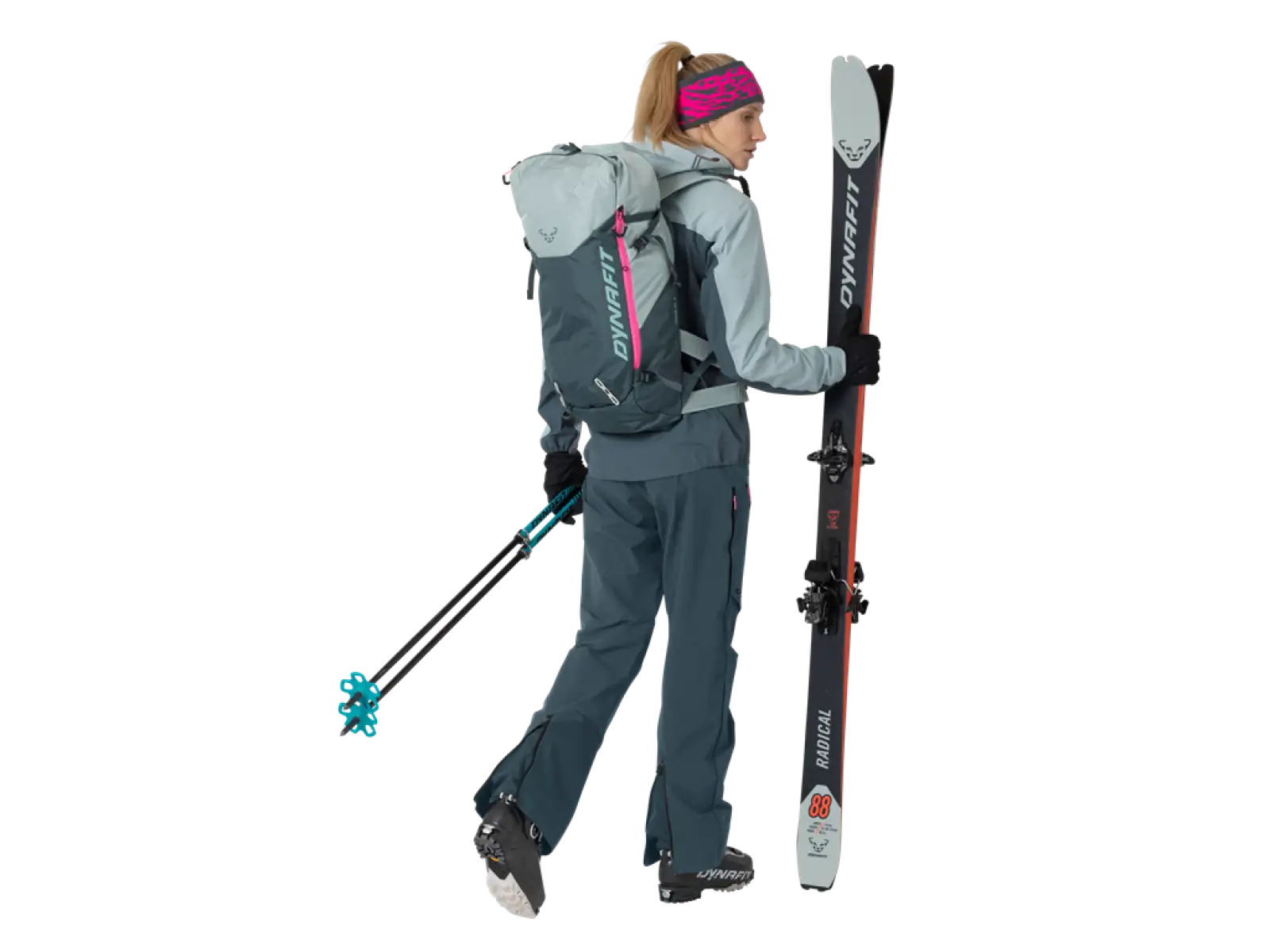 Dynafit Radical 30+ Damenrucksack 30 l Cloud Blue/Cinder
