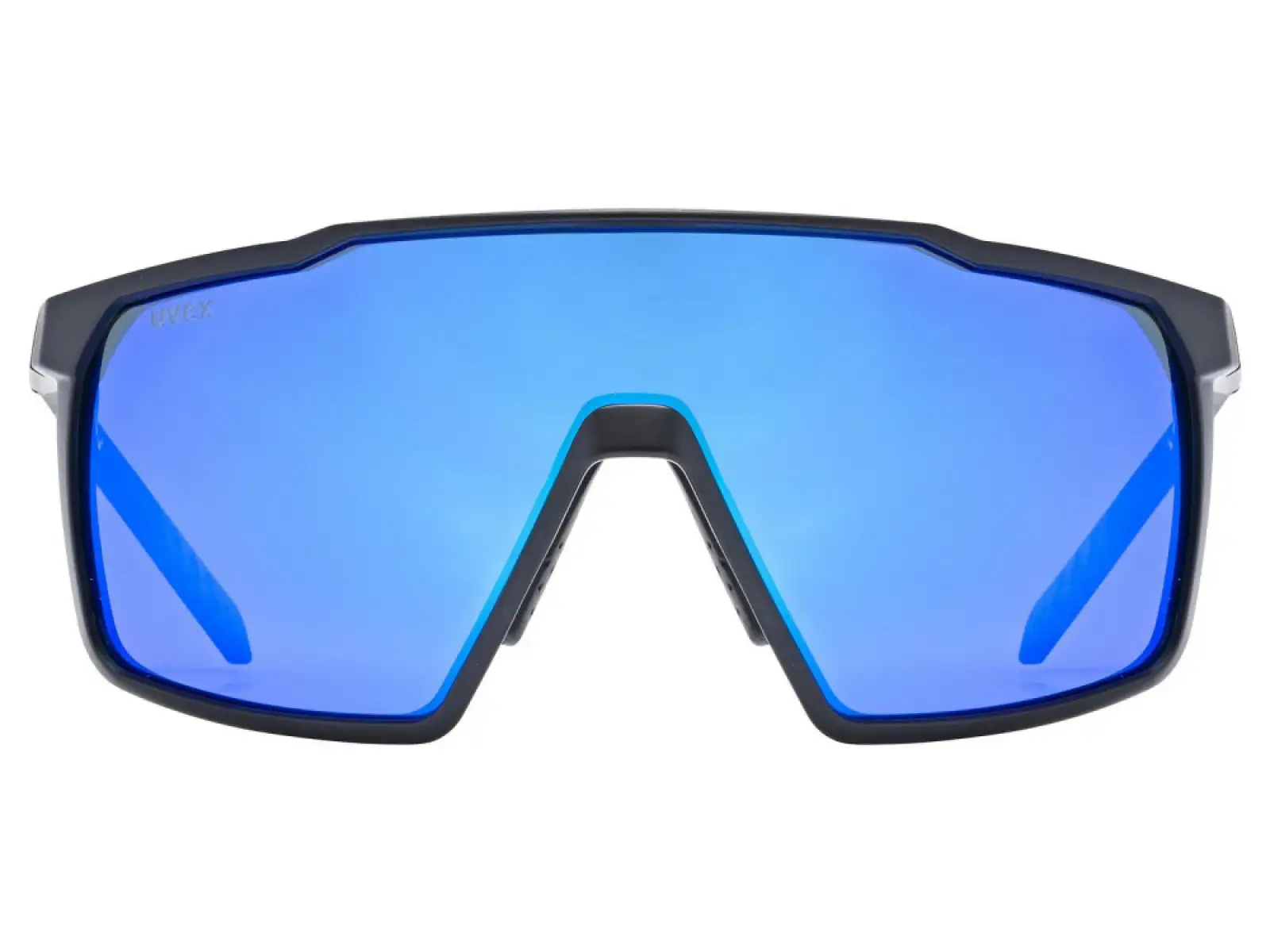 Uvex MTN Perform S Brille Black Matt/Mirror Blue
