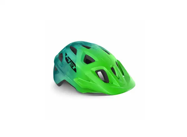 MET Eldar Junior Helm grün Tie-Dye Größe Uni (52-57 cm)