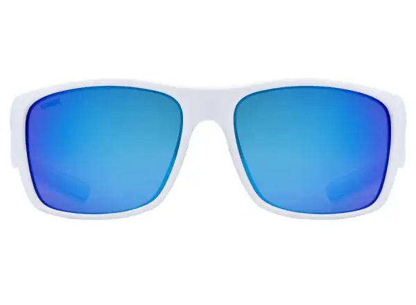 Uvex ESNTL Urban Brille White Matt/Mirror Blue