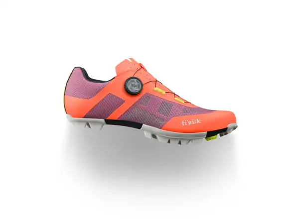 Fizik Vento Proxy MTB Herren-Radschuhe Coral/Purple