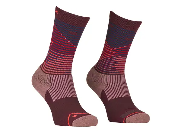 Ortovox All Mountain Mid Damen Socken Winetasting