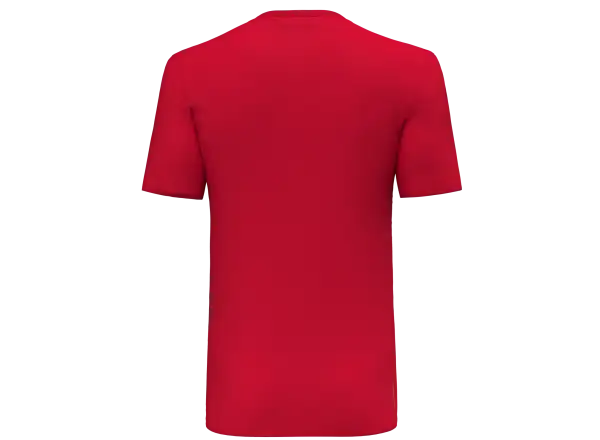 Salewa Solidlogo Dry Herren-T-Shirt Kurzarm Flame