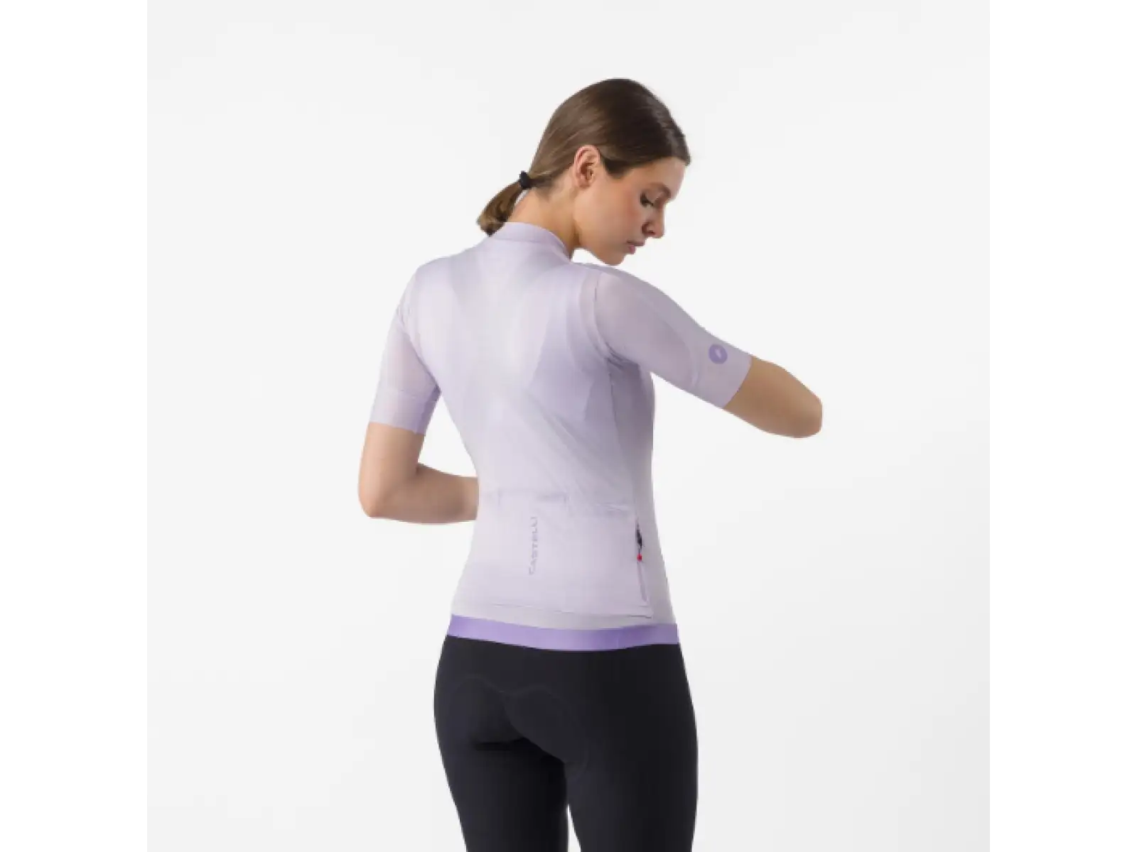 Castelli Espresso 2 W Damen-Trikot kurzer Ärmel Purple Mist