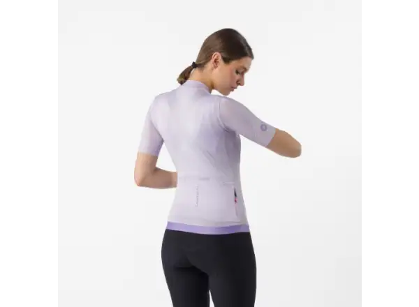 Castelli Espresso 2 W Damen-Trikot kurzer Ärmel Purple Mist