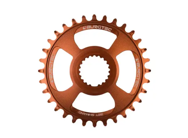 Burgtec Thick Thin DM Shimano Kettenblatt 32 Zähne, bronze