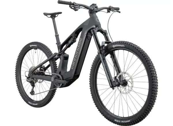 Cannondale Moterra Carbon 2 vollgefedertes Elektrofahrrad Matte Black (BBQ)