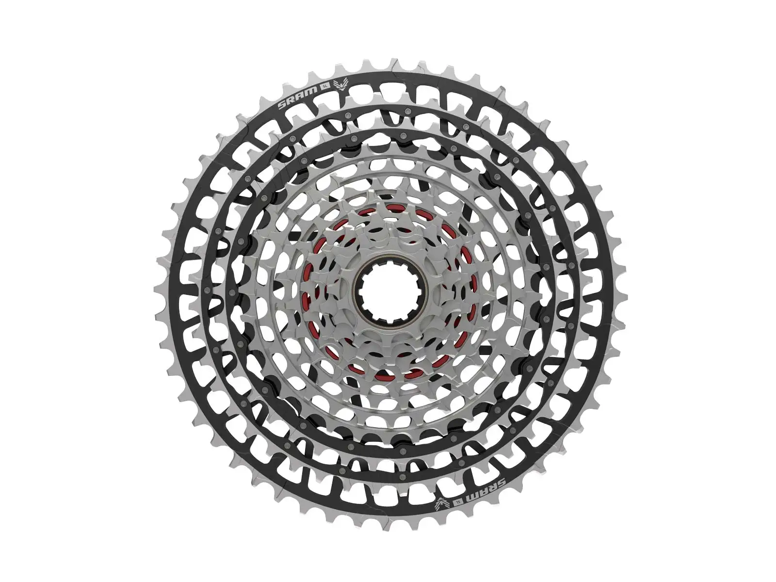 Sram XX SL Eagle Transmission T-Type AXS Gruppe mit Powermeter