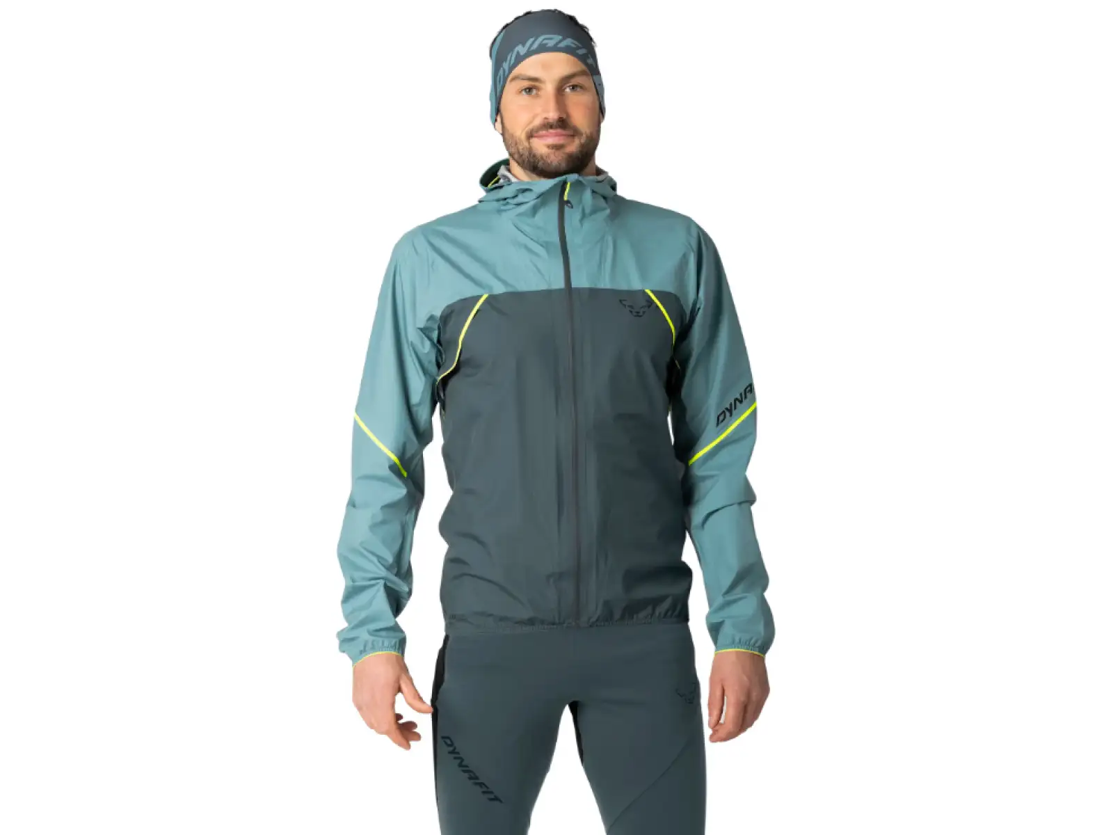 Dynafit Alpine 3 L Herren Laufjacke Smoke Blue