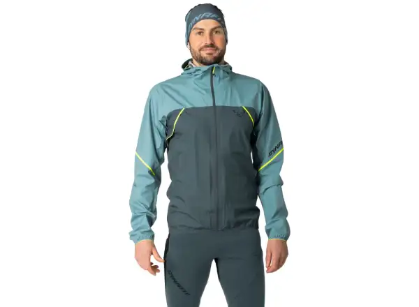 Dynafit Alpine 3 L Herren Laufjacke Smoke Blue