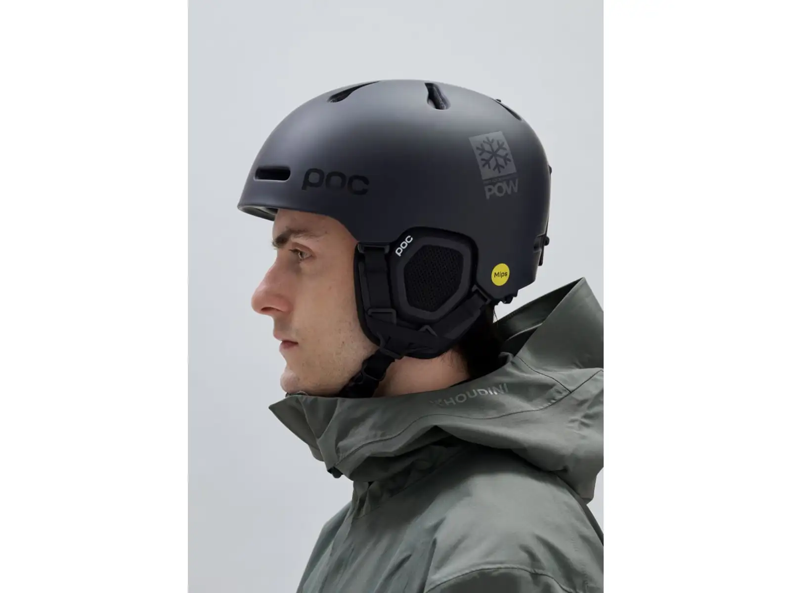 POC Fornix MIPS POW JJ Skihelm Uranium Black