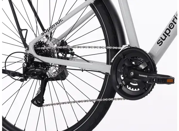 Superior Blox 6.2 T Stadtfahrrad Gloss Grey
