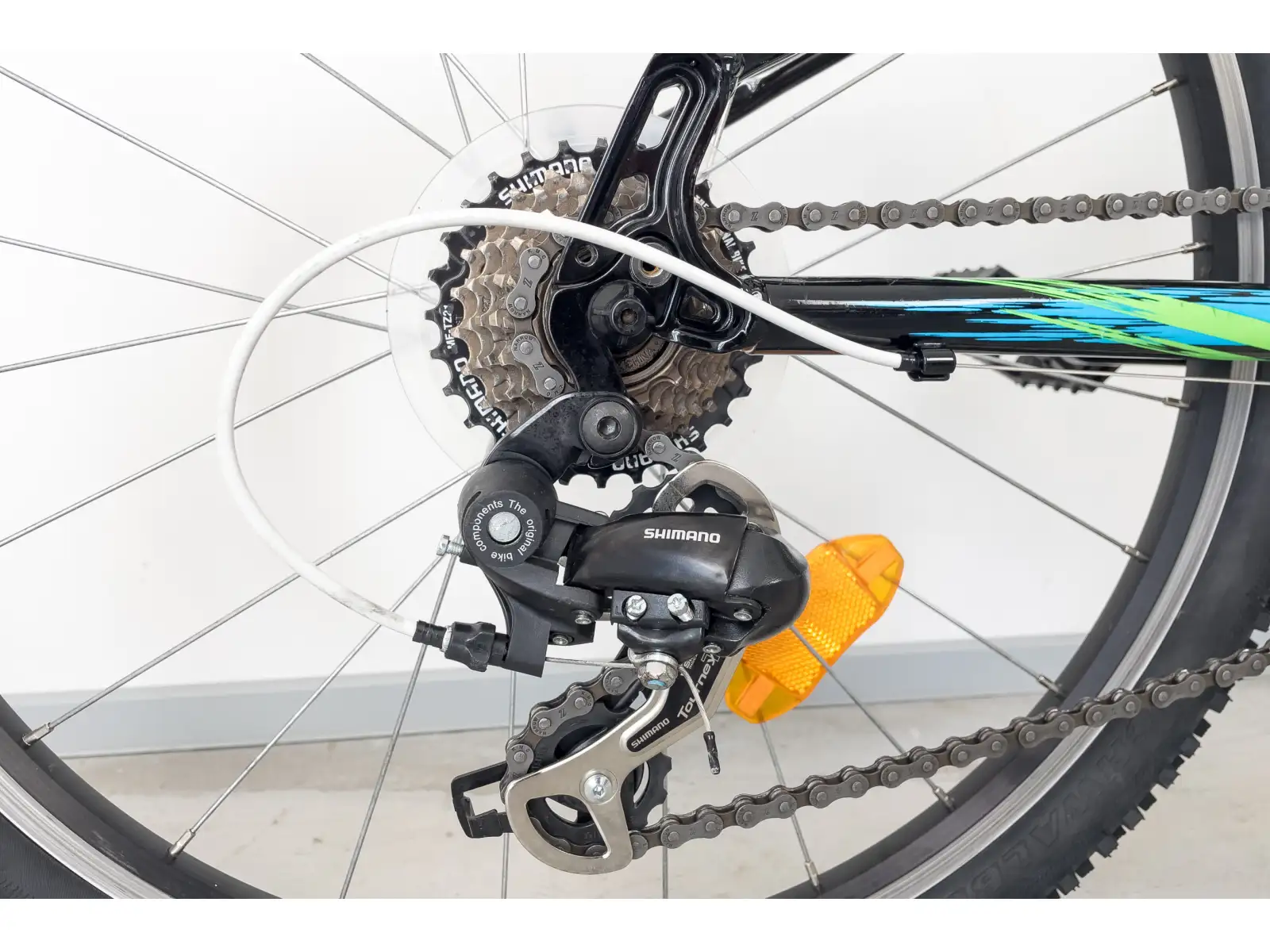 Superior Paint 24 Kinder-Mountainbike Schwarz/Grün BAZAR