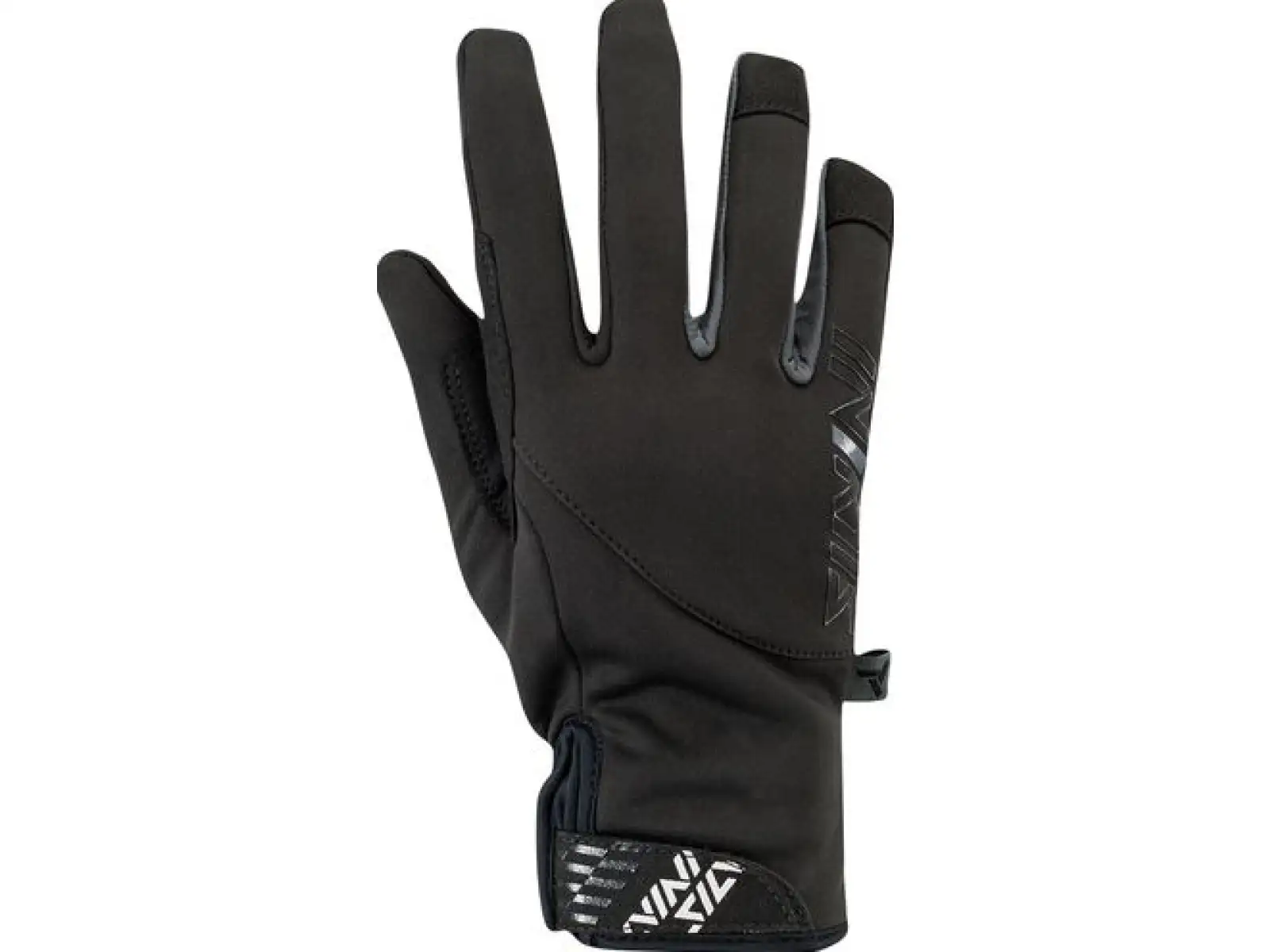 Silvini Ortles Kinder Softshell Winterhandschuhe Schwarz/Anthrazit