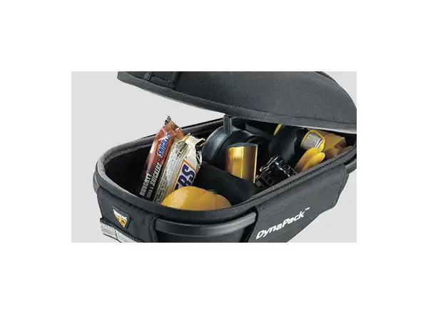 TopPeak Dynapack DX Satteltasche 9,7 l Schwarz