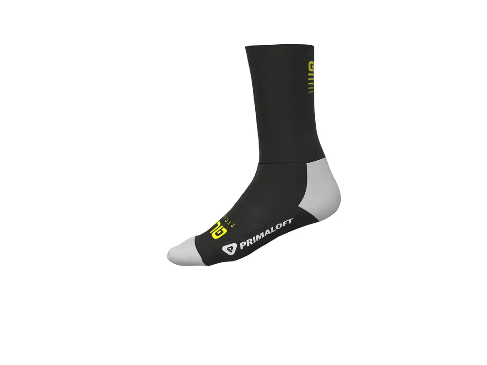 Alé Thermo Primaloft Winter Socks Schwarz/Fluo Gelb