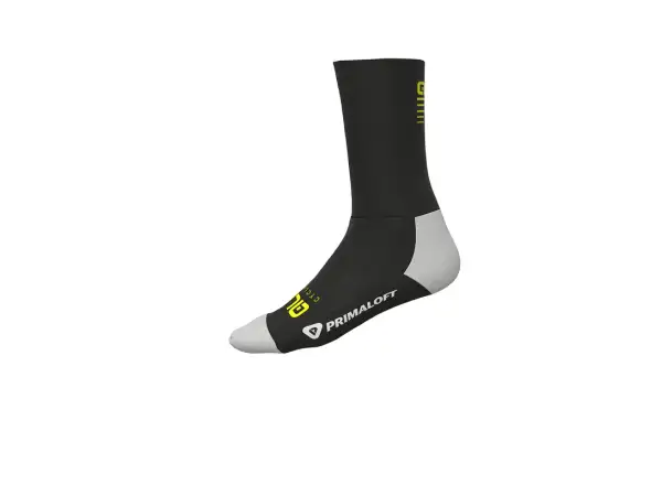 Alé Thermo Primaloft Winter Socks Schwarz/Fluo Gelb