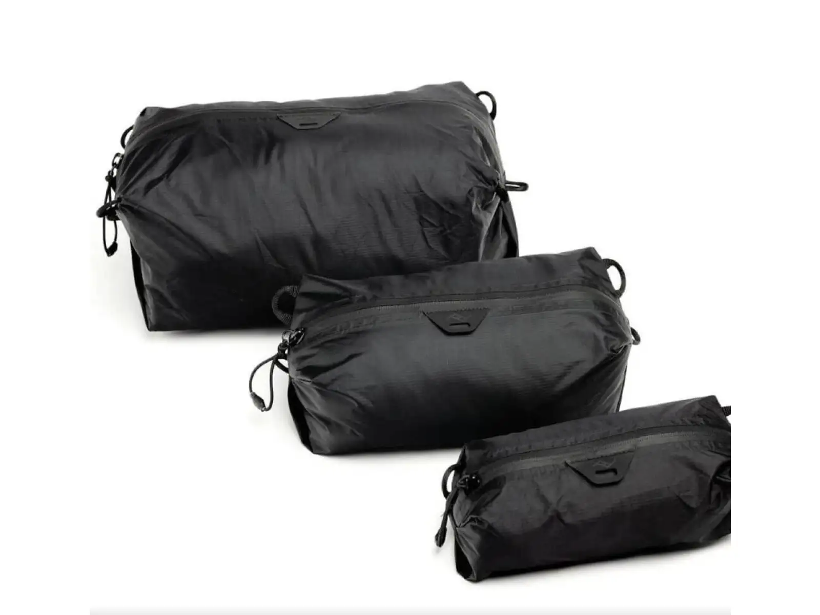 Peak Design Ultraleichtes Packwürfel-Set in Schwarz.