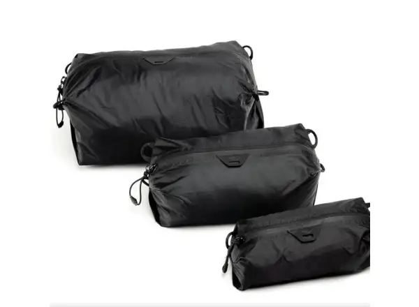 Peak Design Ultraleichtes Packwürfel-Set in Schwarz.
