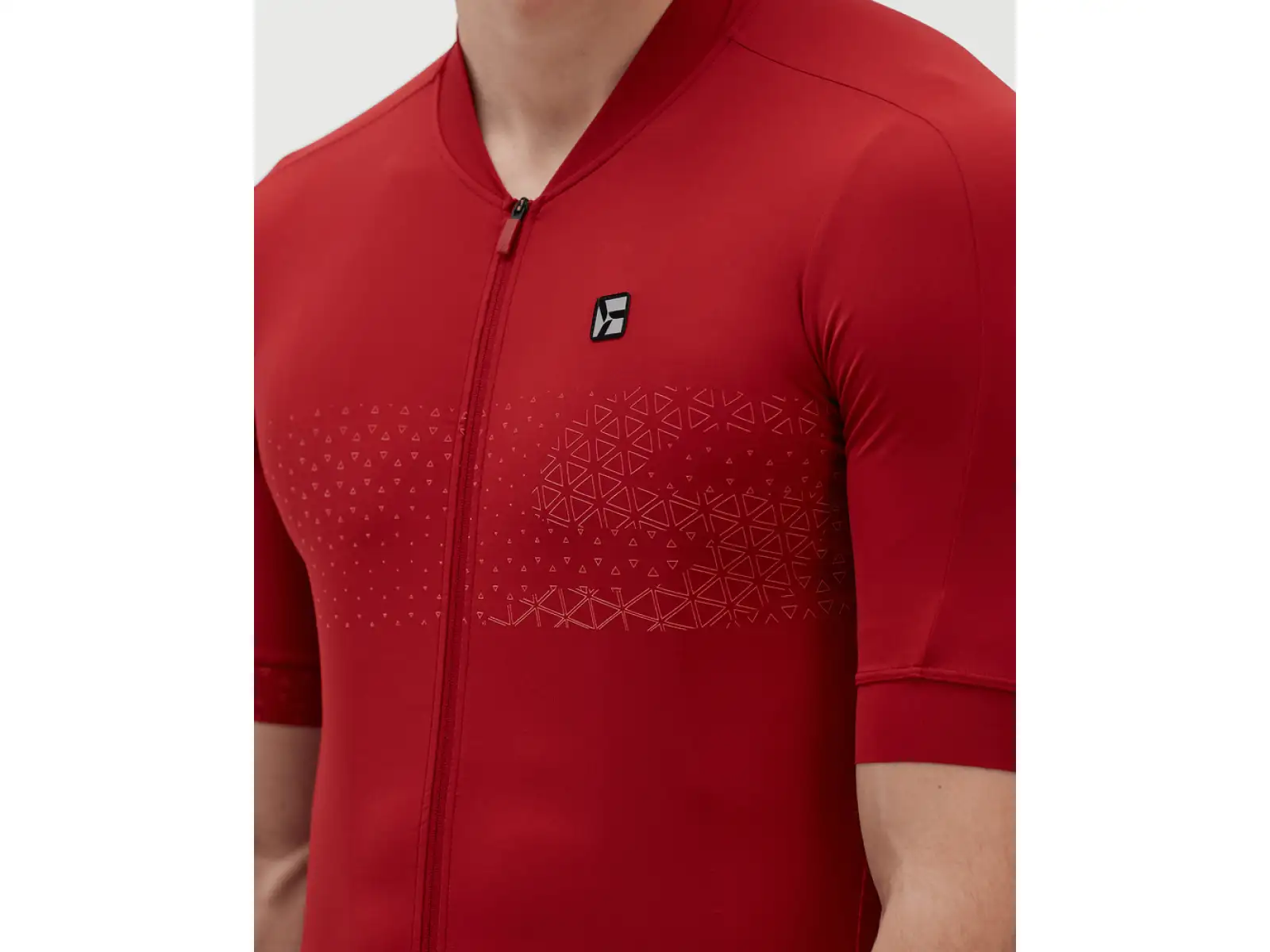 Silvini Ansino Herren Kurzarmtrikot merlot/rot