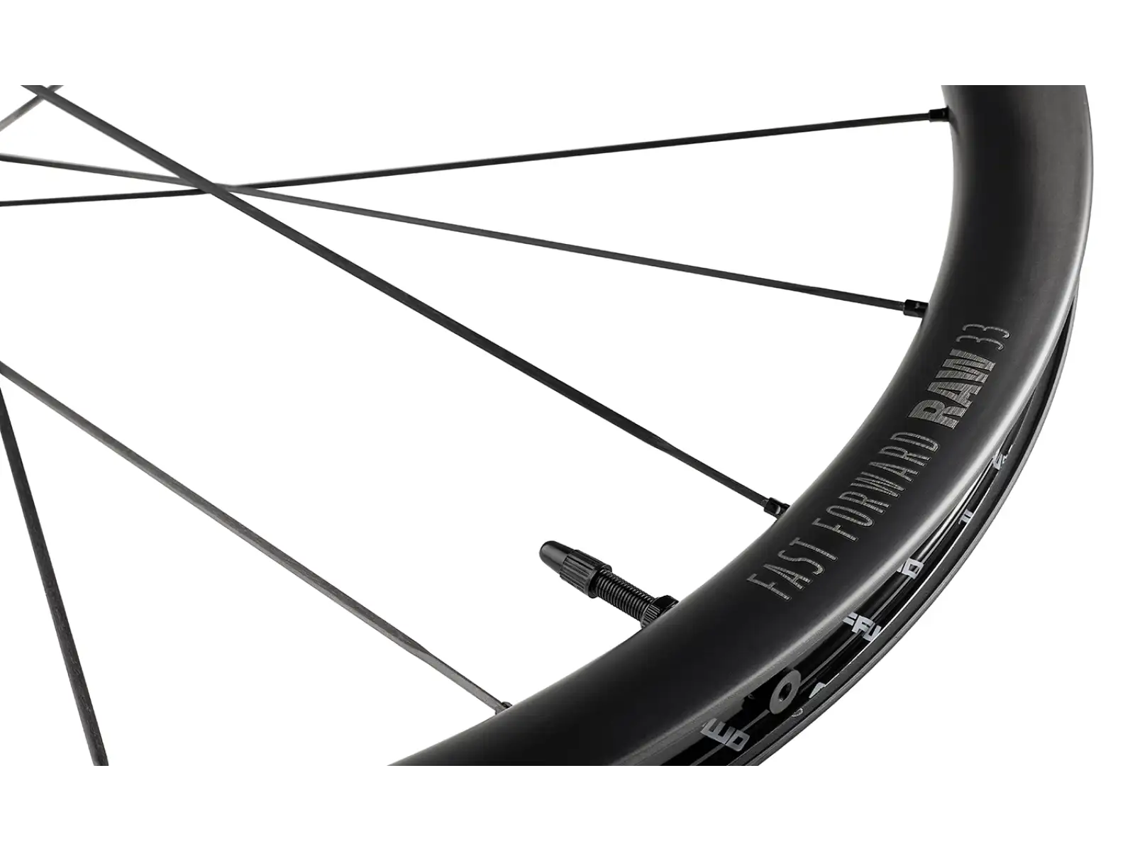FFWD RAW CS 33 Straßenräder Matt Schwarz
