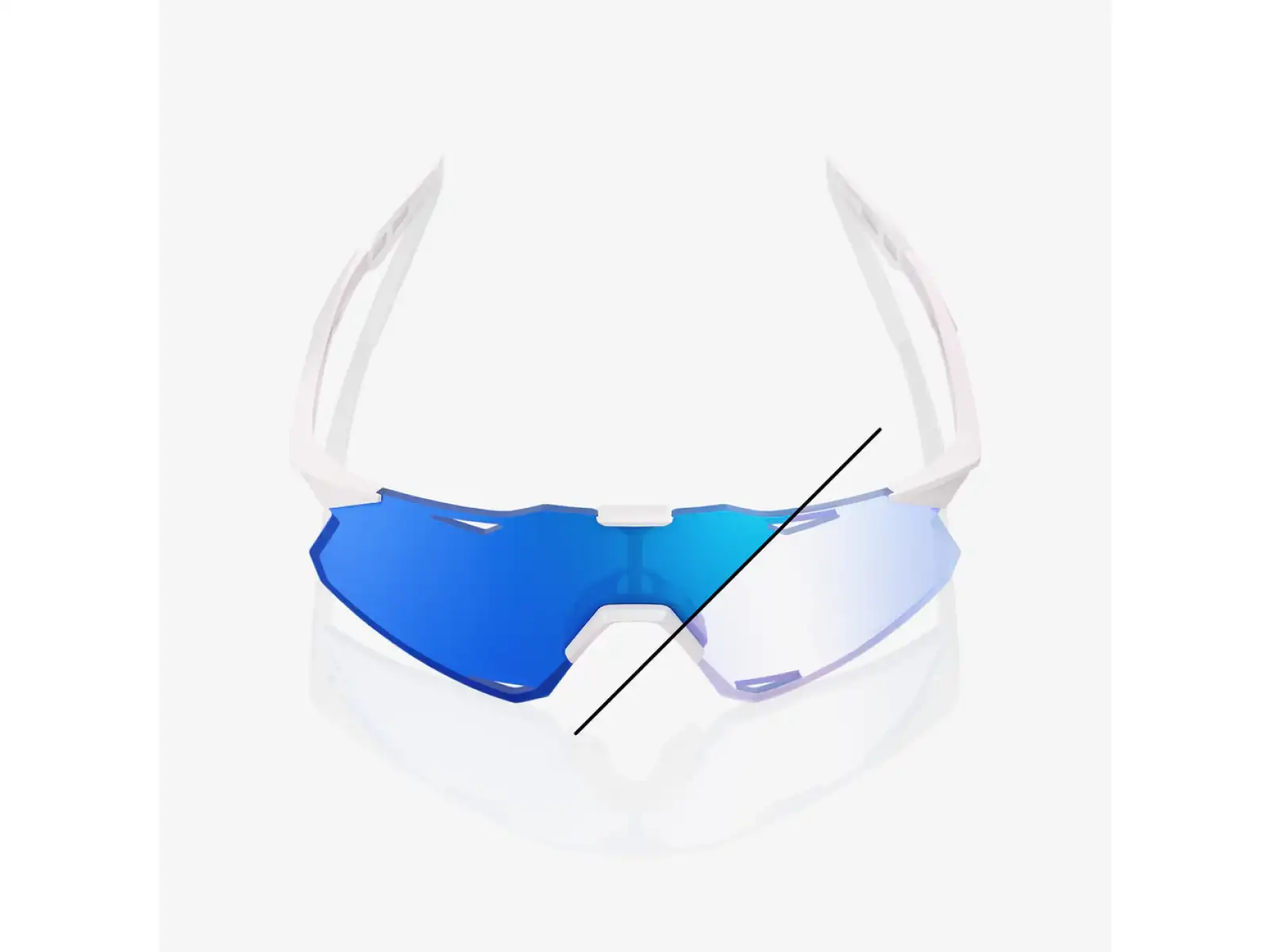 100% Hypercraft Brille LE Bastille Blue Mirror Photochromic