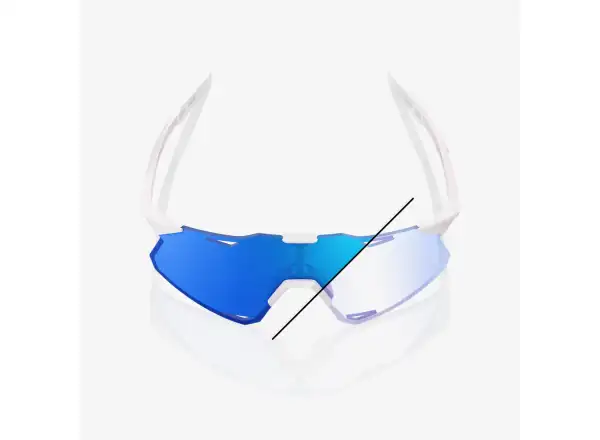 100% Hypercraft Brille LE Bastille Blue Mirror Photochromic