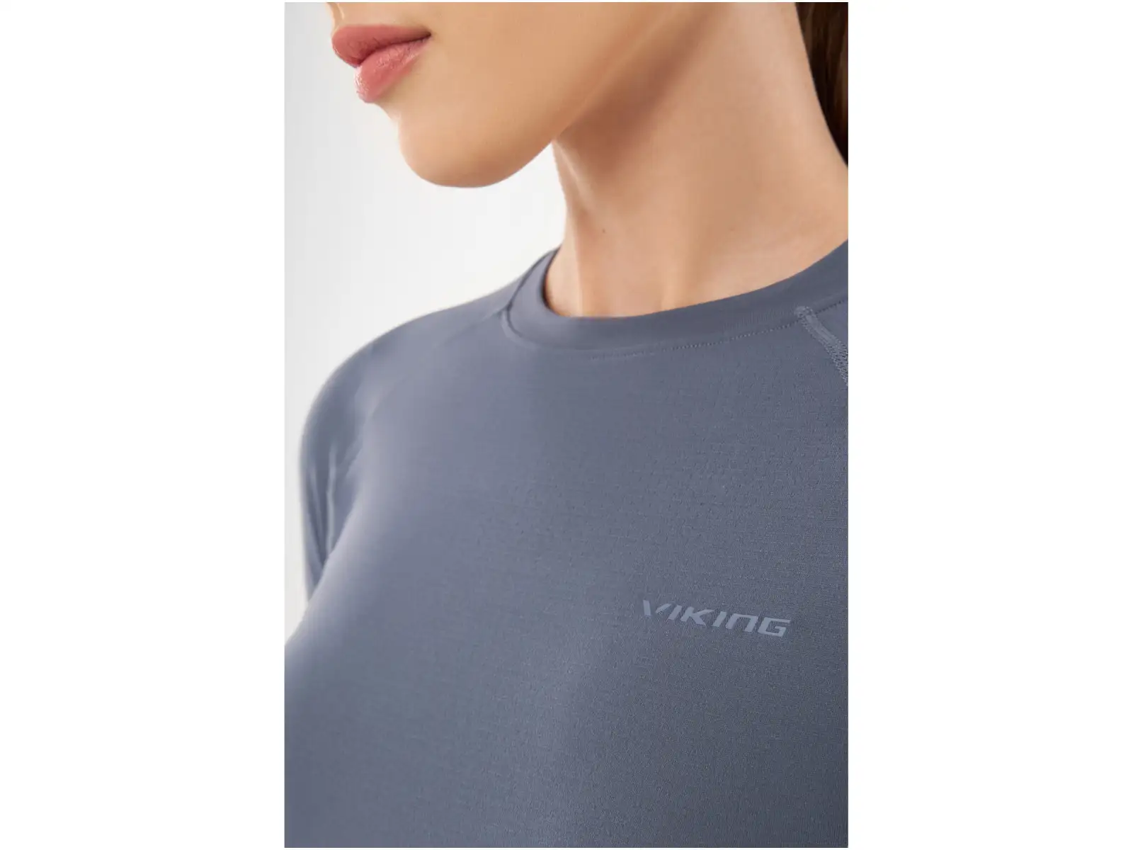 Viking Breezer Damen Funktionsshirt Kurzarm Grey