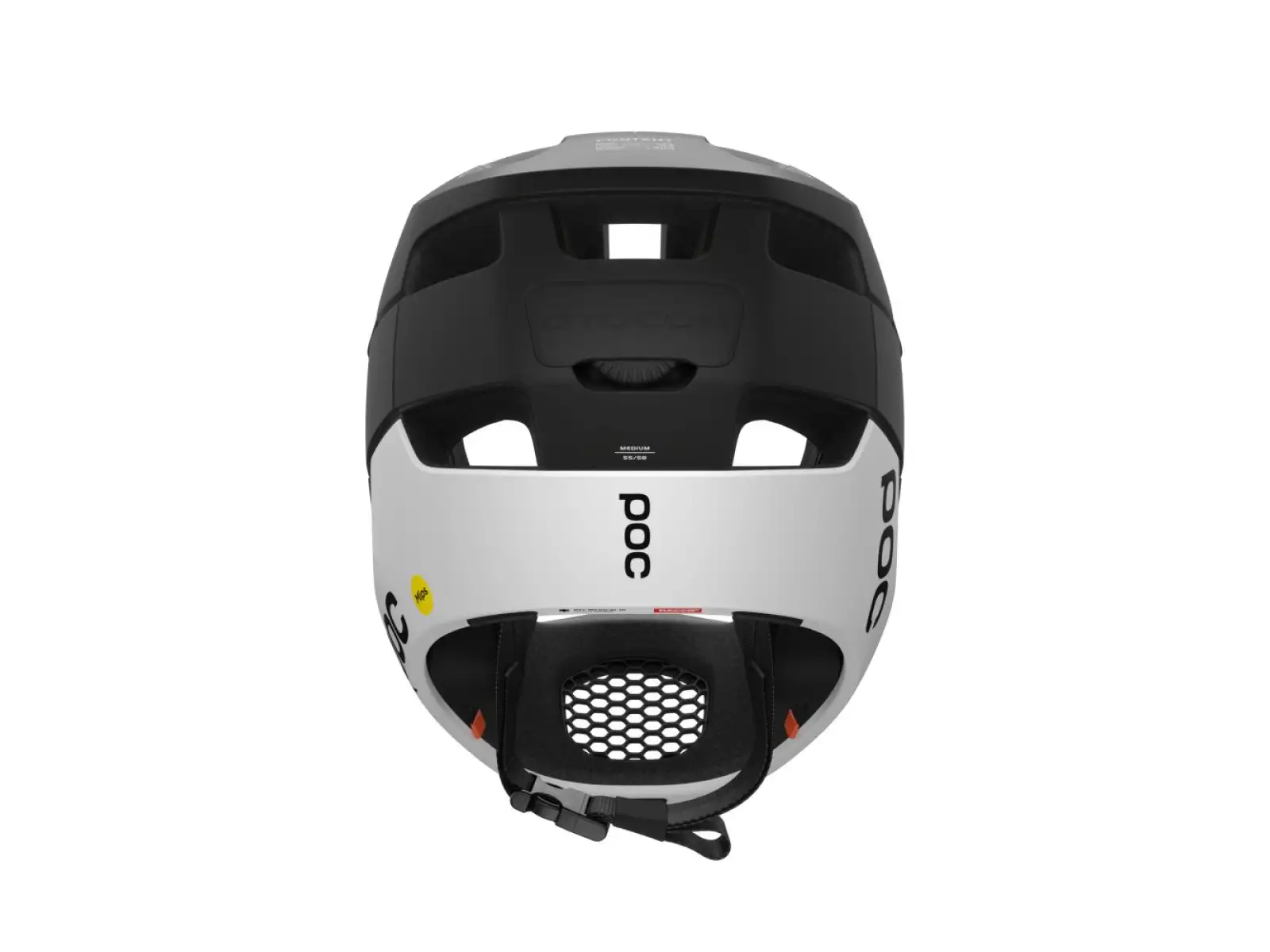 POC Otocon Race Mips Helm Uranium Black Matt/Hydrogen White