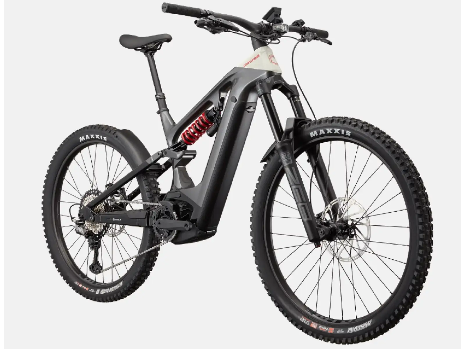 Cannondale Moterra LT Carbon 1 vollgefedertes E-Bike in Rauchschwarz