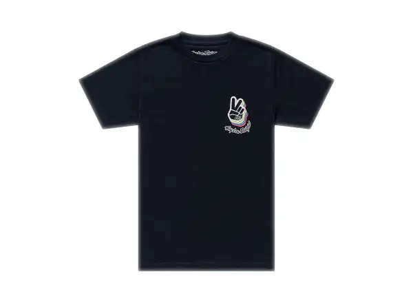 Troy Lee Designs Deuces Kinder T-Shirt mit kurzem Ärmel Black