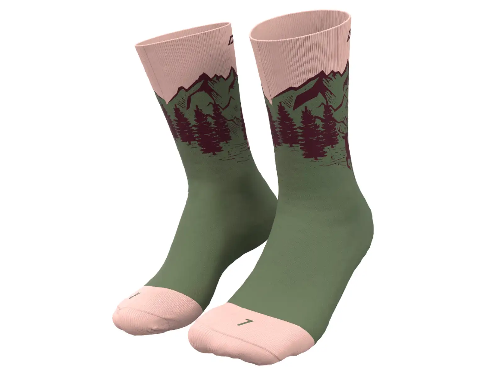 Dynafit Stay Fast Sportsocken in blassrosa