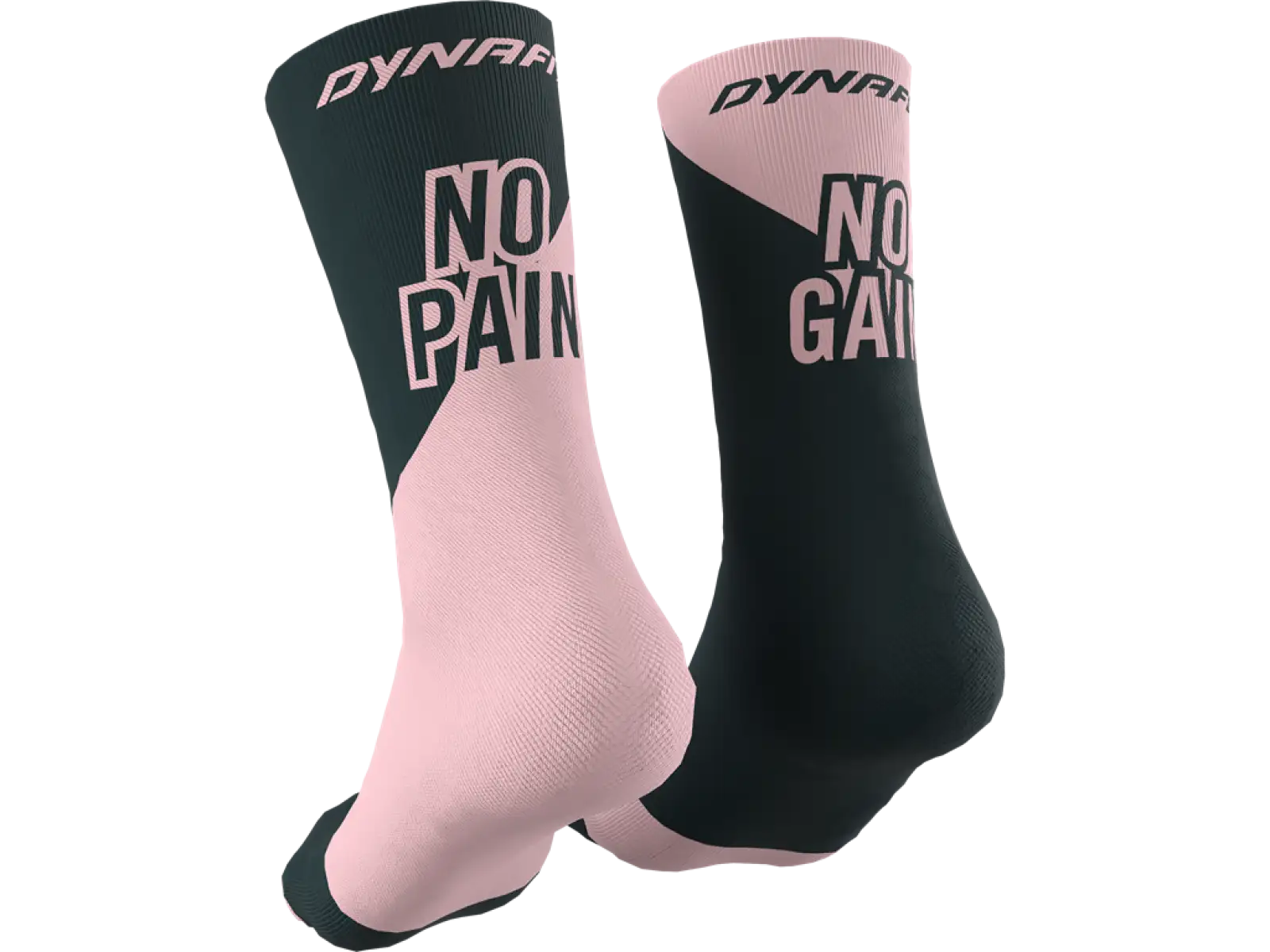 Dynafit Kein Schmerz, kein Gewinn Sportsocken Blassrosa/Heidelbeere