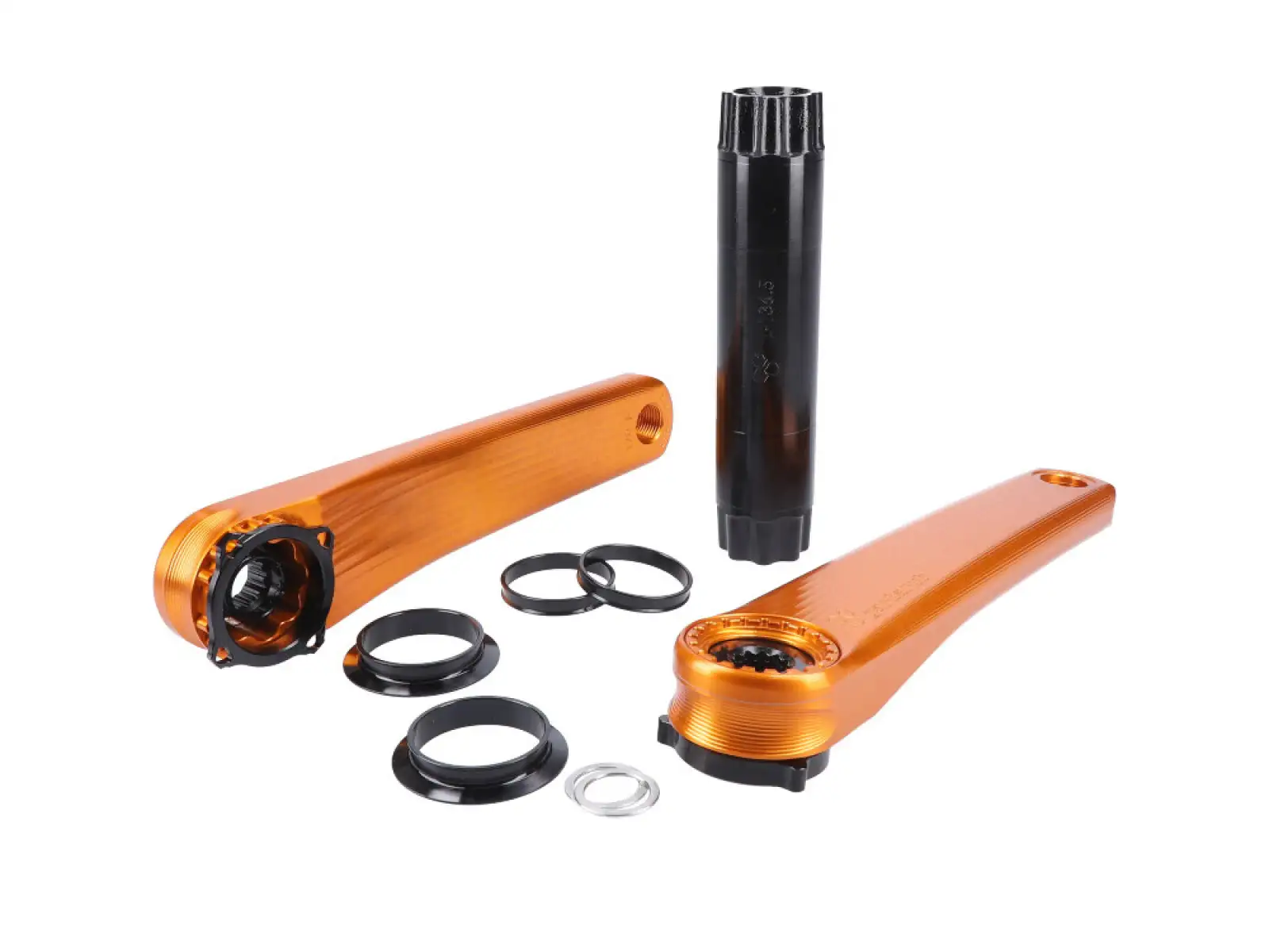 Garbaruk XC Kurbeln orange/schwarz.